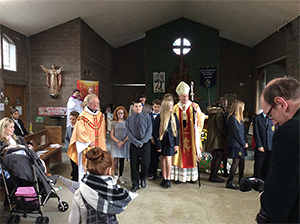 Confirmation in 2016 at Our Lady