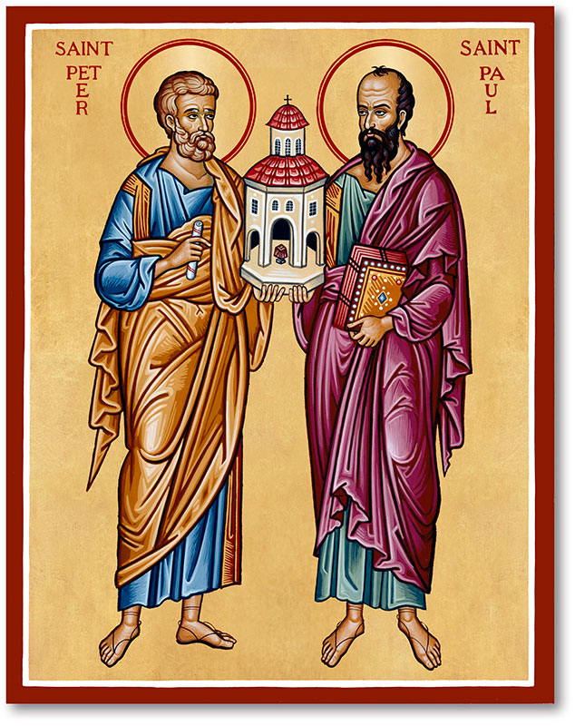 ss peter and paul icon 753